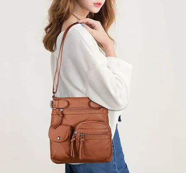 Amanda™ | Multi-Pocket Crossbody Bag Soft Shoulder Purse Bag