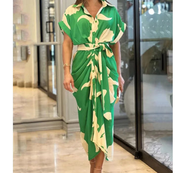 Emerald™ | Elegant button down dress