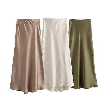 Vera™ | Satin skirt