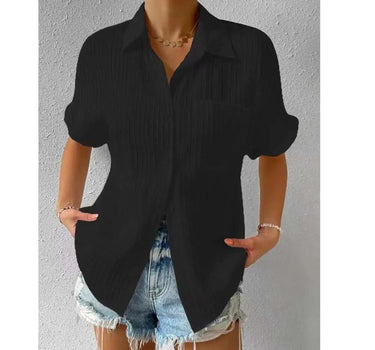 Lizzy™ | Casual blouse with striped design