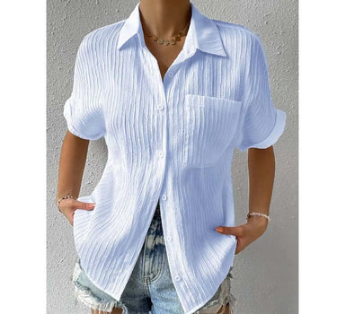 Lizzy™ | Casual blouse with striped design