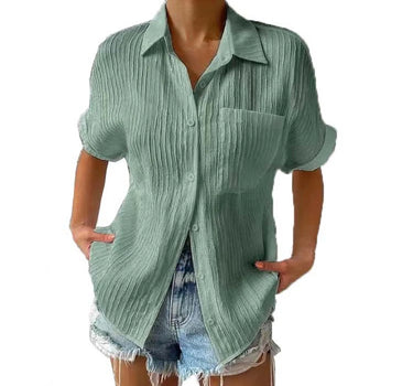 Lizzy™ | Casual blouse with striped design