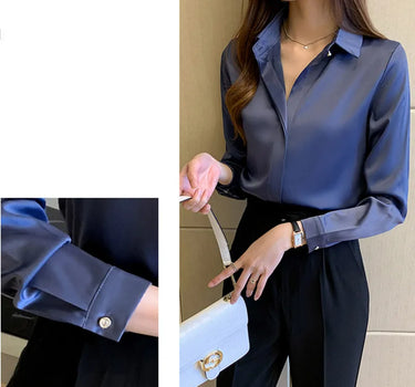 Rosie™ | satin blouse