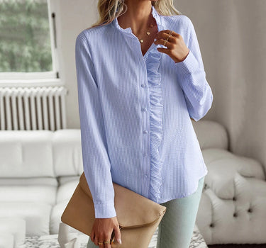 Jane™ | Blouse with ruffle