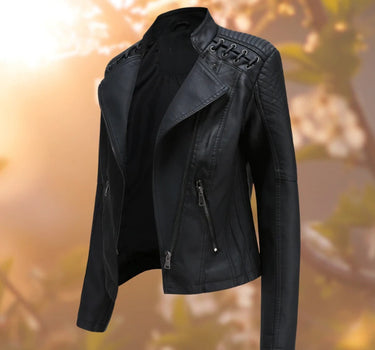 Nicole - Women's stylish leather jacket