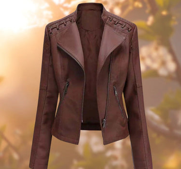 Nicole - Women's stylish leather jacket