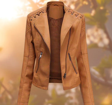 Nicole - Women's stylish leather jacket