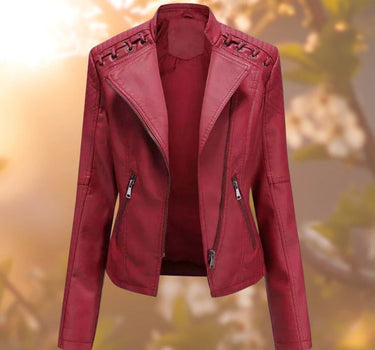 Nicole - Women's stylish leather jacket